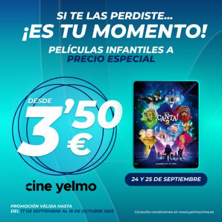 Catálogo Yelmo cines en Petrer | Ofertas especiales | 5/10/2022 - 20/10/2022
