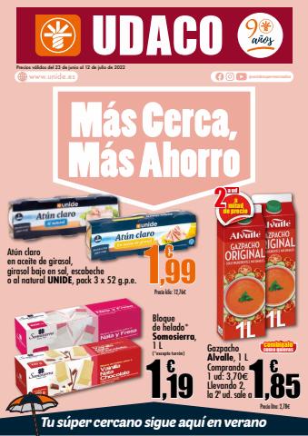 Ofertas de Hiper-Supermercados en Cuéllar | Más Cerca, Más Ahorro _ Udaco Peninsula de UDACO | 23/6/2022 - 13/7/2022