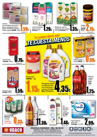 Catálogo UDACO en Vecindario | Tu compra cerca de casa te cuesta menos_Udaco Canarias | 26/1/2023 - 8/2/2023