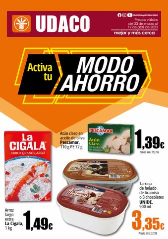 Catálogo UDACO en La Orotava | Activa tu modo ahorro_ Canarias | 23/3/2023 - 12/4/2023