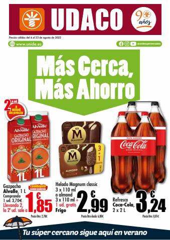 Ofertas de Hiper-Supermercados en Ermua | Más cerca, más ahorro_Udaco Peninsula de UDACO | 4/8/2022 - 23/8/2022