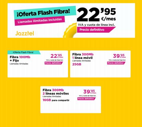 Catálogo Jazztel en Ronda | Promos imperdibles | 1/7/2022 - 14/7/2022
