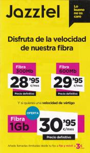 Catálogo Jazztel en Madrid | Disfruta de la velocidad de nuestra fibra | 7/3/2023 - 16/4/2023