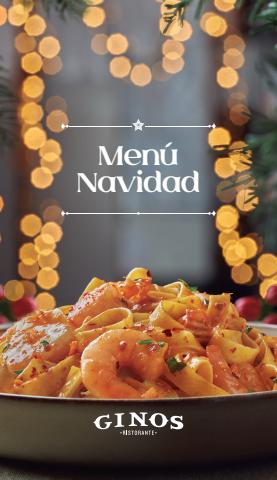 Catálogo Ginos en Málaga | Menús de Navidad | 16/11/2022 - 8/1/2023