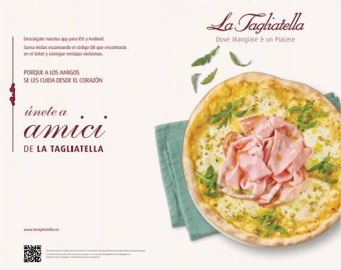 Ofertas de Restauración en Castelldefels | Carta La Tagliatella   de La Tagliatella | 6/10/2022 - 31/12/2022