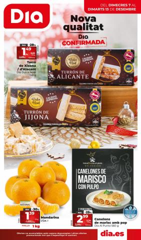 Ofertas de Hiper-Supermercados en Vilafranca del Penedes | Nueva calidad Dia de Dia Market | 7/12/2022 - 13/12/2022