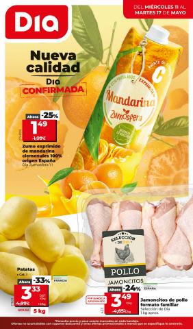 Ofertas de Hiper-Supermercados en Fuengirola | Nueva calidad Dia de Dia Market | 11/5/2022 - 17/5/2022