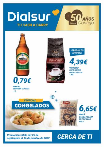 Ofertas de Profesionales en Murcia | Ofertas especiales de Dialsur Cash & Carry | 26/9/2022 - 16/10/2022