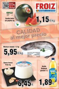 Oferta en la página 17 del catálogo Ofertas especiales de Froiz