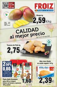 Ofertas de Hiper-Supermercados en Verín | Froiz Aktuelle Angebote de Froiz | 23/5/2023 - 31/5/2023