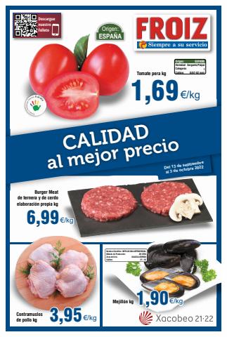 Ofertas de Hiper-Supermercados en Viveiro | Ofertas Froiz de Froiz | 13/9/2022 - 3/10/2022