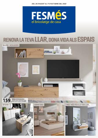 Ofertas de Hogar y Muebles en Girona | Renova la teva llar de Fes Més | 25/8/2022 - 17/10/2022