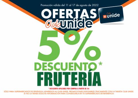 Catálogo Unide Supermercados en Villacañas | Ofertas Club Unide | 11/8/2022 - 17/8/2022