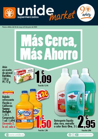 Catálogo Unide Supermercados en Las Palmas de Gran Canaria | Más Cerca, Más Ahorro_Market Canarias | 26/5/2022 - 8/6/2022