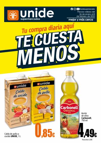 Catálogo Unide Supermercados en Talavera de la Reina | Tu compra diaria aquí te cuesta menos_ Super Península | 26/1/2023 - 8/2/2023