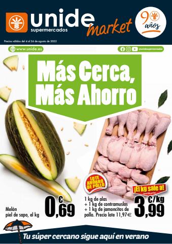 Catálogo Unide Supermercados en Toledo | Más cerca, más ahorro_Market Peninsula | 4/8/2022 - 24/8/2022