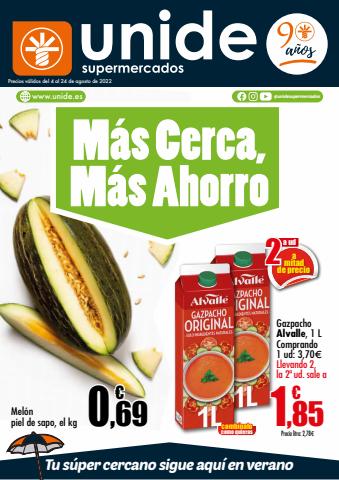 Ofertas de Hiper-Supermercados en Ermua | Más cerca, más ahorro_Super solo fruta de Unide Supermercados | 4/8/2022 - 24/8/2022