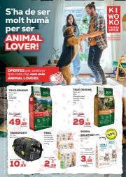 Ofertas de Hiper-Supermercados en Castell Platja d Aro | S'ha de ser molt humà per ser animal lover! de Kiwoko | 27/4/2023 - 31/5/2023