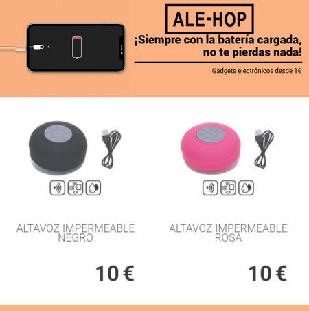 Catálogo Ale-Hop en Benidorm | Gadgets electrónicos desde 1€ | 5/10/2022 - 18/10/2022