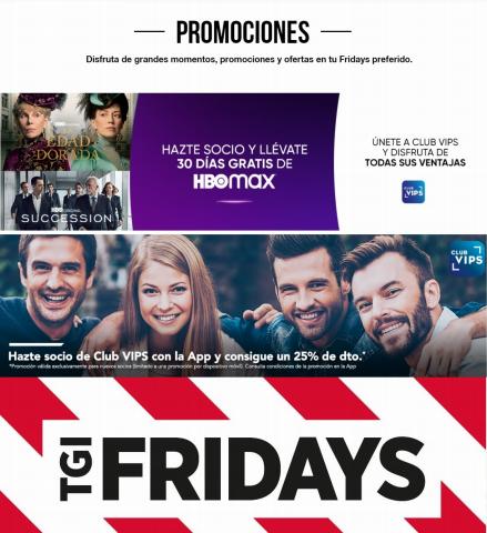 Catálogo TGI Friday's en Sevilla | Promos imperdibles | 23/2/2022 - 31/3/2022