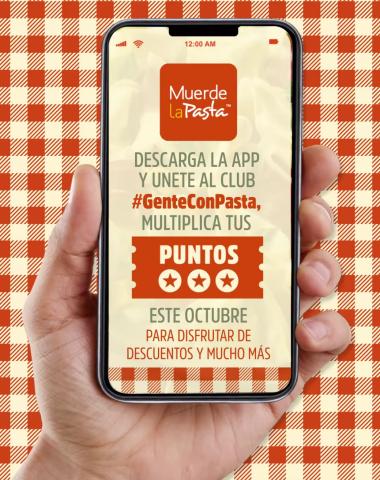 Catálogo Muerde la Pasta en Granada | Mes de la pasta  | 20/10/2022 - 31/10/2022