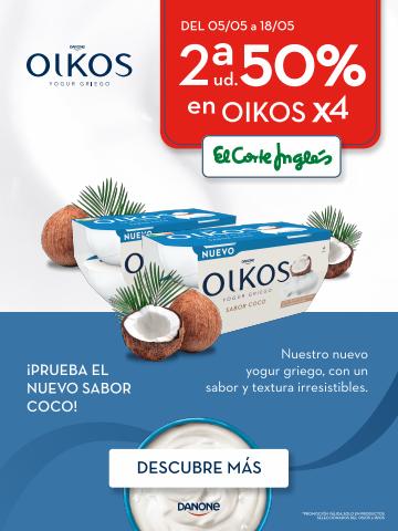 Catálogo Yogurterías Danone en Camarles | 2a ud -50% en El Corte Inglés | 6/5/2022 - 18/5/2022