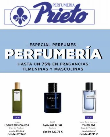Catálogo Perfumería Prieto en Elche | Ofertas especiales | 2/3/2023 - 31/3/2023