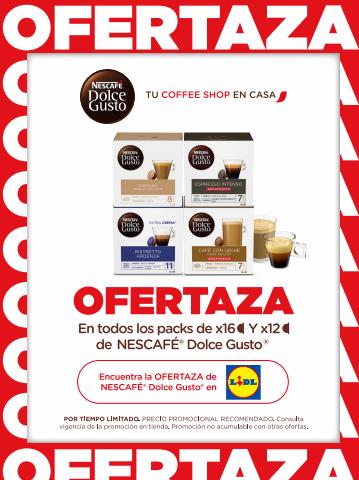 Ofertas de Hiper-Supermercados en Alzira | OFERTAZA Nescafé Dolce Gusto en LIDL de NESCAFÉ® Dolce Gusto® | 14/9/2022 - 30/9/2022