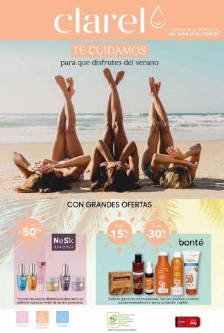 Ofertas de Perfumerías y Belleza en Cuenca | Te cuidamos  de Clarel | 10/8/2022 - 23/8/2022
