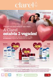 Ofertas de Perfumerías y Belleza en Palamos | A Clarel estalvia 2 vegades! de Clarel | 1/2/2023 - 14/2/2023