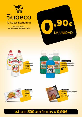 Ofertas de Hiper-Supermercados en Mijas | 0,90€ la unidad de Supeco | 5/5/2022 - 25/5/2022