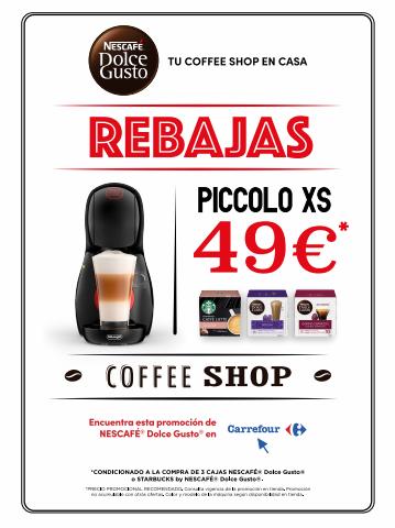 Catálogo Promo Tiendeo en Pontevedra | Promoción Cafetera Piccolo XS + Dolce Gusto. | 2/1/2023 - 2/2/2023