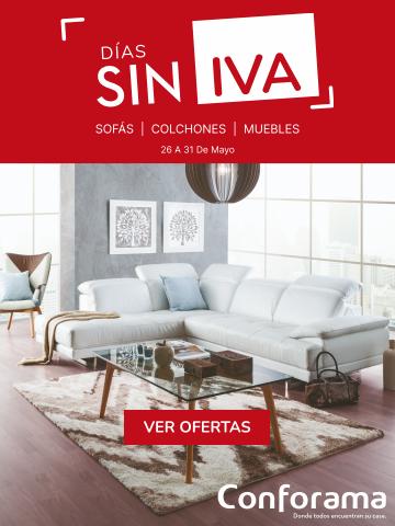 Catálogo Promo Tiendeo en Esplugues de Llobregat | Conforama: días SIN IVA | 26/5/2022 - 30/5/2022