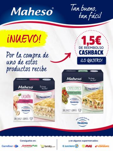Ofertas de Ocio en Huelva | ¡Cashback Maheso! de Promo Tiendeo | 2/5/2022 - 30/5/2022