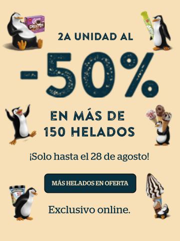 Ofertas de Ocio en Morón de la Frontera | -50% en más de 150 helados de Promo Tiendeo | 3/8/2022 - 28/8/2022