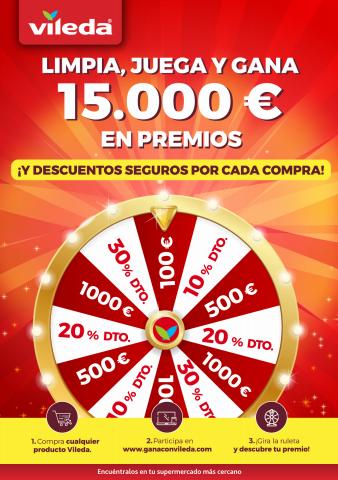 Ofertas de Ocio en Pinto | ¡Limpia, Juega y Gana €15.000 con Vileda! de Promo Tiendeo | 16/5/2022 - 31/7/2022