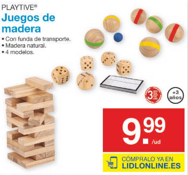 En Descuentos ValladolidOfertas De Y Comprar Juguetes Madera Ow08nPkX