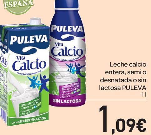 Leche con calcio sin lactosa