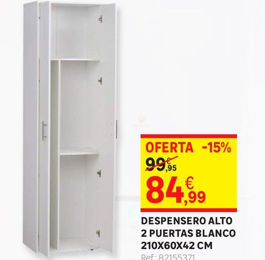 Armario Escobero Blanco Leroy Merlin