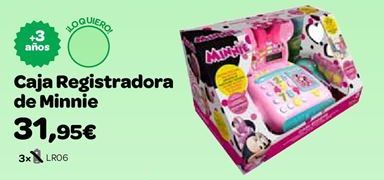 caja registradora minnie el corte ingles