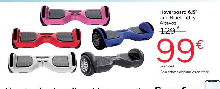 hoverboard carrefour oferta