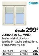 Ofertas de ventanas de aluminio