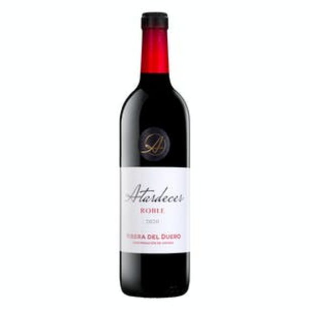 Oferta de Vino tinto D.O Ribera del Duero Atardecer roble por 3,25€