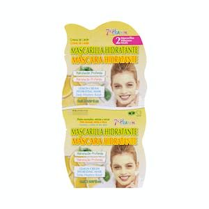 Oferta de Mascarilla facial hidratante crema de limón Montagne Jeunesse para todo tipo de pieles por 1,75€ en Mercadona