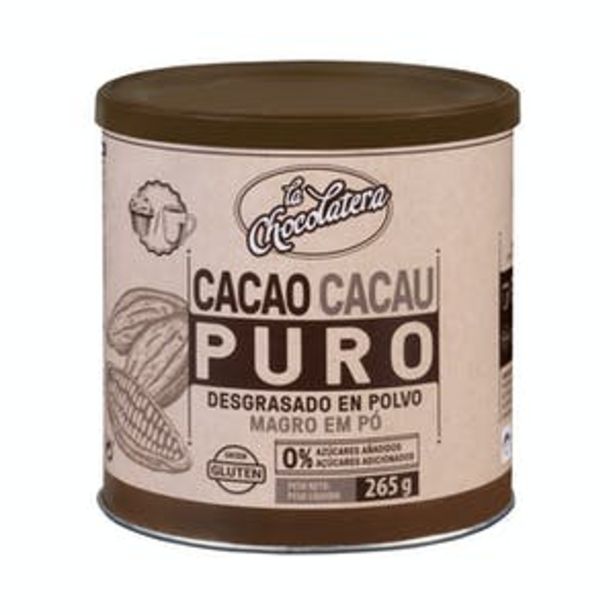 Oferta de Cacao puro en polvo La Chocolatera por 2,7€