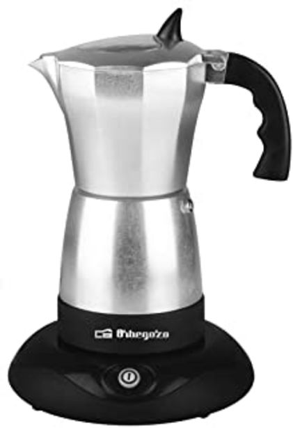 Cafetera italiana elec. ORBEGOZO KFE660 | ORBEGOZO 3 6 tazas Cafetera italiana elec. ORBEGOZO KFE660 | ORBEGOZO 3 6 tazas