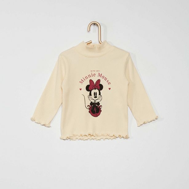 Oferta de Camiseta de canalé 'Minnie' por 3€