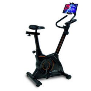 Oferta de Bicicleta estática EVO B3000 YH3000H + soporte tablet/smartphone por 299€ en Decathlon