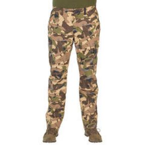 Oferta de Pantalón De Caza Hombre Solognac Steppe 300 Camuflaje Camuflaje Woodland Marrón por 14,99€ en Decathlon