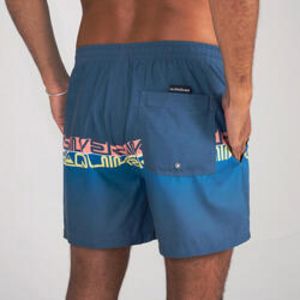 Oferta de Bañador Hombre corto 15" Quiksilver azul marino por 27,99€ en Decathlon